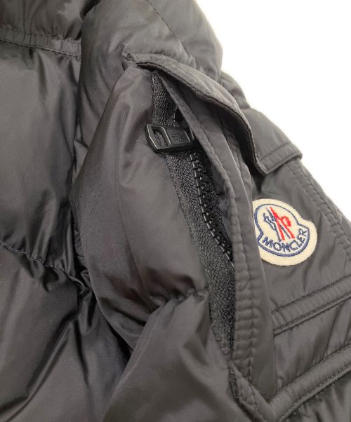 MONCLER（モンクレール）MONCLER (モンクレール) MARQUE/ダウンジャケット ブラック サイズ:2の古着・服飾アイテム