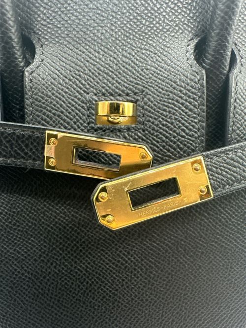 HERMES（エルメス）HERMES (エルメス) バーキン25 ブラック×ゴールド金具 サイズ:25の古着・服飾アイテム