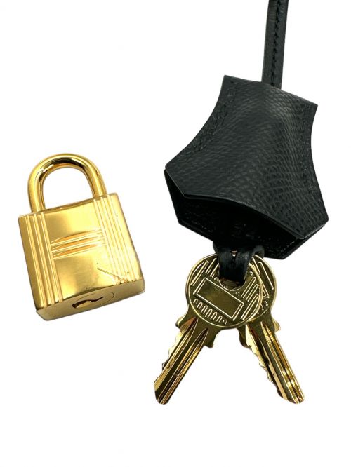 HERMES（エルメス）HERMES (エルメス) バーキン25 ブラック×ゴールド金具 サイズ:25の古着・服飾アイテム