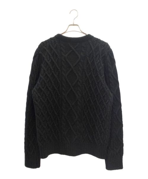 Christian Dior（クリスチャン ディオール）Christian Dior (クリスチャン ディオール) カシミヤニットセーター ブラック サイズ:Ｍの古着・服飾アイテム