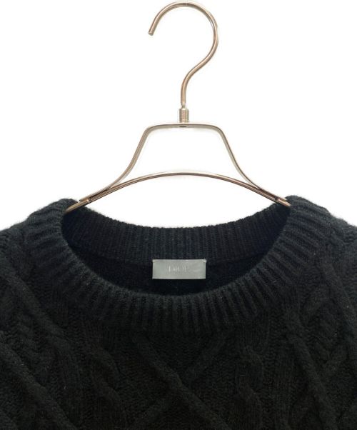 Christian Dior（クリスチャン ディオール）Christian Dior (クリスチャン ディオール) カシミヤニットセーター ブラック サイズ:Ｍの古着・服飾アイテム