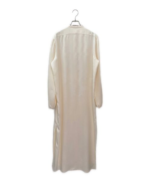 THE ROW（ザ ロウ）THE ROW (ザ ロウ) シルクシャツワンピース アイボリー サイズ:Sの古着・服飾アイテム