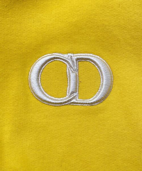 Christian Dior（クリスチャン ディオール）Christian Dior (クリスチャン ディオール) ロゴフーディー イエロー サイズ:Mの古着・服飾アイテム