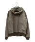Christian Dior (クリスチャン ディオール) カウレザーパーカー ライトグレー サイズ:50：148000円