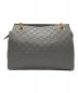 GUCCI（グッチ）の古着「チェーントートバッグ」｜グレー