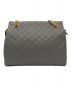 GUCCI (グッチ) チェーントートバッグ グレー：128000円