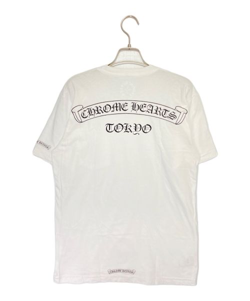 CHROME HEARTS（クロムハーツ）CHROME HEARTS (クロムハーツ) プリントTシャツ ホワイト サイズ:Mの古着・服飾アイテム
