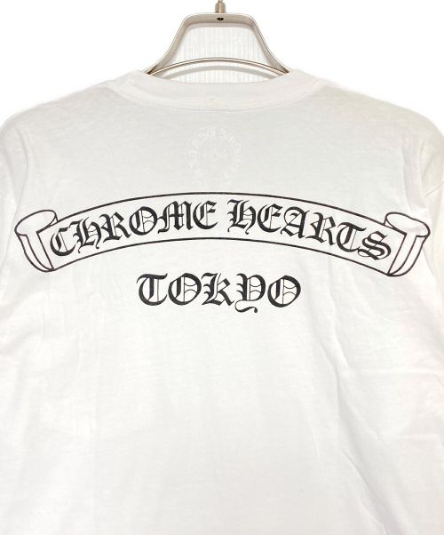 CHROME HEARTS（クロムハーツ）CHROME HEARTS (クロムハーツ) プリントTシャツ ホワイト サイズ:Mの古着・服飾アイテム