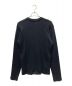 CHROME HEARTS (クロムハーツ) クロスレザーパッチサーマルカットソー ブラック サイズ:FREE：198000円