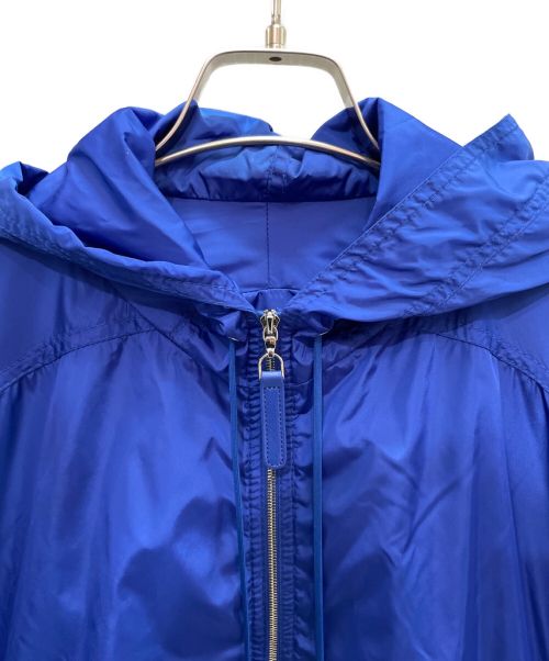 CHANEL（シャネル）CHANEL (シャネル) ナイロンフーディージャケット ブルー サイズ:42の古着・服飾アイテム
