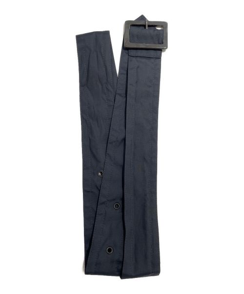 HERMES（エルメス）HERMES (エルメス) ナイロンシングルトレンチコート ネイビー サイズ:48の古着・服飾アイテム