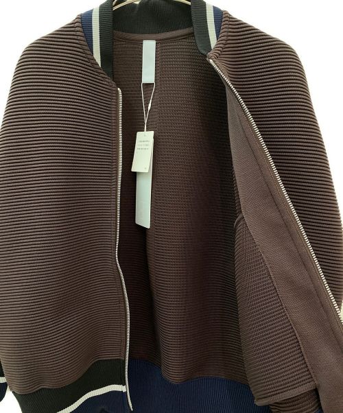 CFCL（シーエフシーエル）CFCL (シーエフシーエル) STRATUM BOMBER JACKET BROWN MULTI サイズ:1 未使用品の古着・服飾アイテム