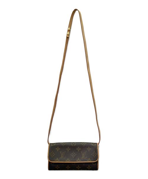 LOUIS VUITTON（ルイ ヴィトン）LOUIS VUITTON (ルイ ヴィトン) ポシェットツインPM ブラウンの古着・服飾アイテム