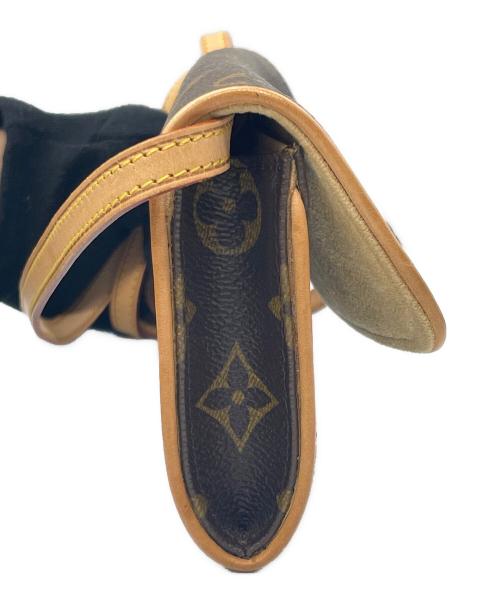LOUIS VUITTON（ルイ ヴィトン）LOUIS VUITTON (ルイ ヴィトン) ポシェットツインPM ブラウンの古着・服飾アイテム