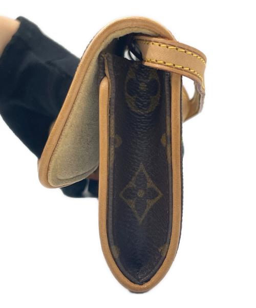 LOUIS VUITTON（ルイ ヴィトン）LOUIS VUITTON (ルイ ヴィトン) ポシェットツインPM ブラウンの古着・服飾アイテム