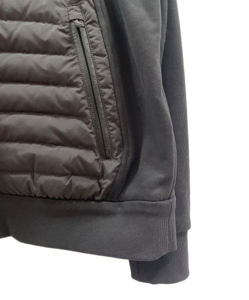 MONCLER（モンクレール）MONCLER (モンクレール) ナイロン切替ダウンパーカー ブラック サイズ:Lの古着・服飾アイテム