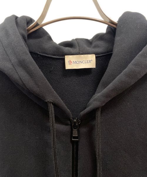 MONCLER（モンクレール）MONCLER (モンクレール) ナイロン切替ダウンパーカー ブラック サイズ:Lの古着・服飾アイテム