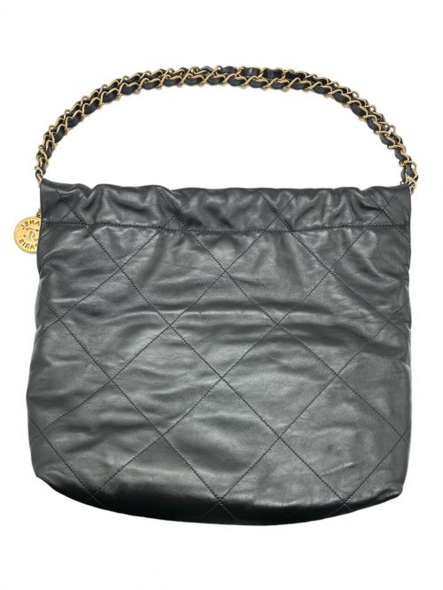 CHANEL（シャネル）CHANEL (シャネル) シャネル 22 ブラック×ゴールドの古着・服飾アイテム