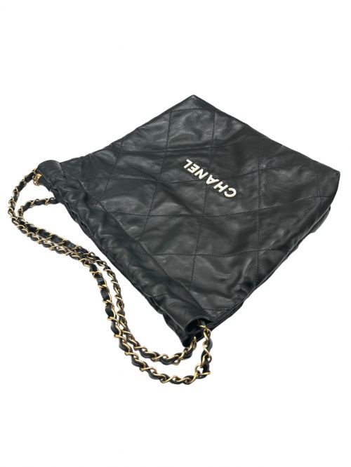 CHANEL（シャネル）CHANEL (シャネル) シャネル 22 ブラック×ゴールドの古着・服飾アイテム