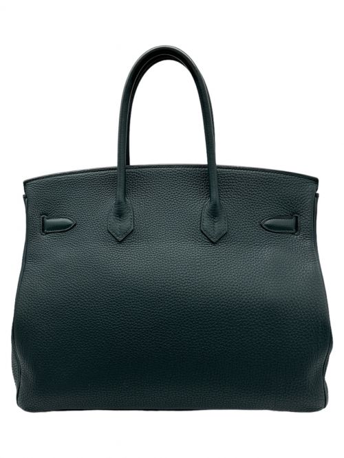 HERMES（エルメス）HERMES (エルメス) バーキン 35/ゴールド金具/トゴ/グリーン/C刻印 グリーン×ゴールド金具 サイズ:35の古着・服飾アイテム