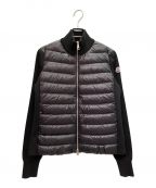 MONCLERモンクレール）の古着「CARDIGAN/ダウン切替カーディガン」｜ブラック