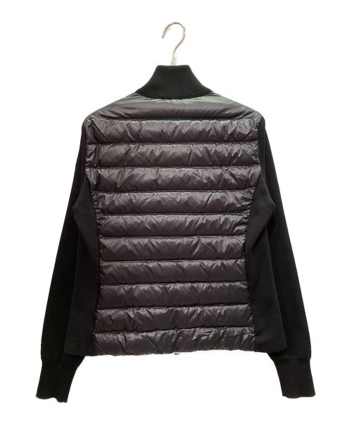 MONCLER（モンクレール）MONCLER (モンクレール) CARDIGAN/ダウン切替カーディガン ブラック サイズ:Sの古着・服飾アイテム