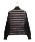 MONCLER (モンクレール) CARDIGAN/ダウン切替カーディガン ブラック サイズ:S：49800円