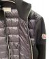 中古・古着 MONCLER (モンクレール) CARDIGAN/ダウン切替カーディガン ブラック サイズ:S：49800円