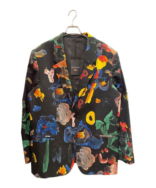 SUPREME（シュプリーム）SUPREME (シュプリーム) YOHJI YAMAMOTO (ヨウジヤマモト) グラフィックセットアップスーツ ブラック サイズ:Mの古着・服飾アイテム