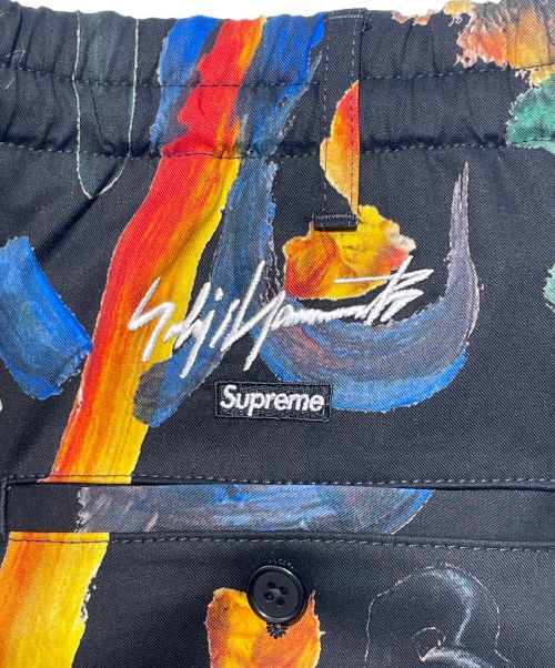 SUPREME（シュプリーム）SUPREME (シュプリーム) YOHJI YAMAMOTO (ヨウジヤマモト) グラフィックセットアップスーツ ブラック サイズ:Mの古着・服飾アイテム