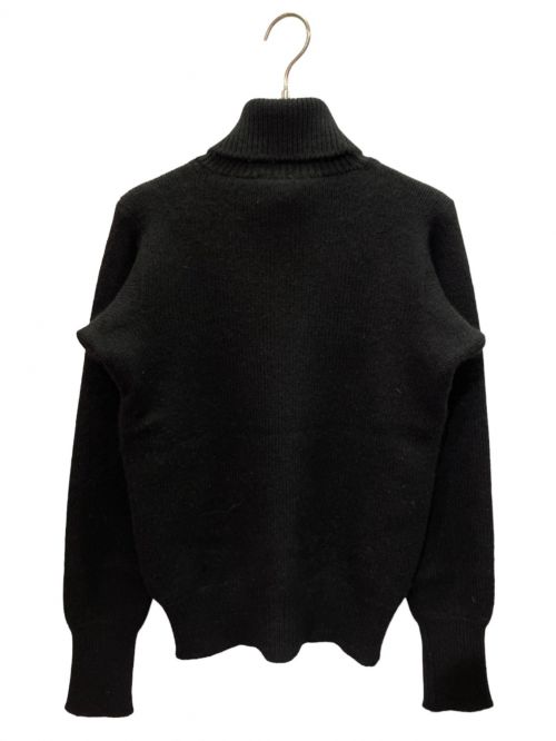 CHANEL（シャネル）CHANEL (シャネル) ココマークタートルネックニット ブラック サイズ:42の古着・服飾アイテム