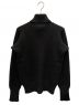 CHANEL (シャネル) ココマークタートルネックニット ブラック サイズ:42：200000円