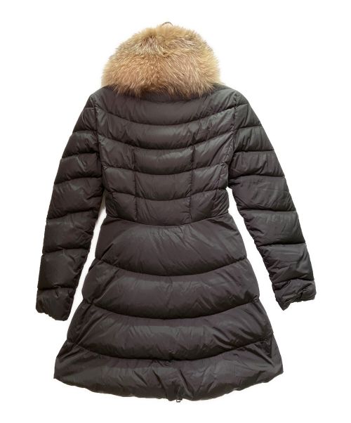 MONCLER（モンクレール）MONCLER (モンクレール) MIRIELON/ファーダウンコート ブラック サイズ:00の古着・服飾アイテム