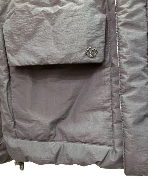 LOUIS VUITTON（ルイ ヴィトン）LOUIS VUITTON (ルイ ヴィトン) リバーシブル カモダブルフェイス コーチ ジャケット スカイブルー×グレー サイズ:48の古着・服飾アイテム