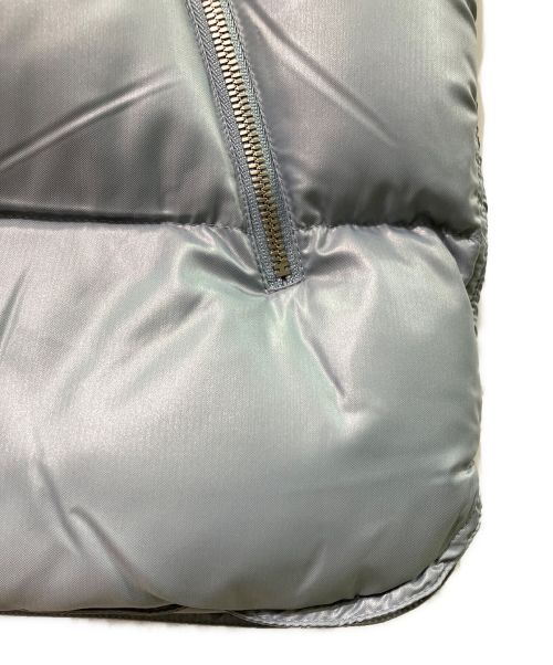 HERMES（エルメス）HERMES (エルメス) フーデットダウンベスト スカイブルー サイズ:46の古着・服飾アイテム