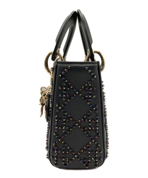 Christian Dior（クリスチャン ディオール）Christian Dior (クリスチャン ディオール) ミニビジューハンドバッグ ブラックの古着・服飾アイテム