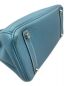 中古・古着 HERMES (エルメス) バーキン30 スカイブルー サイズ:30：1280000円