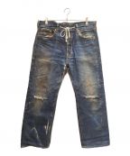 JUNYA WATANABE MAN×LEVI'S×BerBerJinジュンヤワタナベマン×リーバイス×ベンベルジン）の古着「転写デニム」｜インディゴ