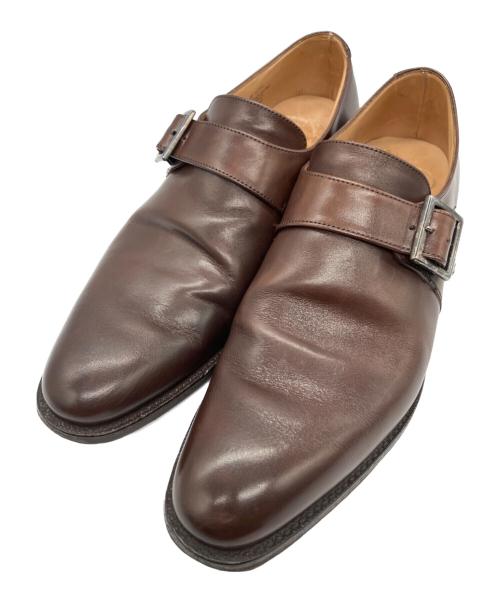 Church’s（チャーチ）Church’s (チャーチ) モンクストラップシューズ ブラウン サイズ:70の古着・服飾アイテム