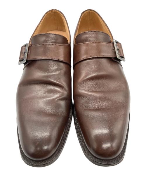 Church’s（チャーチ）Church’s (チャーチ) モンクストラップシューズ ブラウン サイズ:70の古着・服飾アイテム
