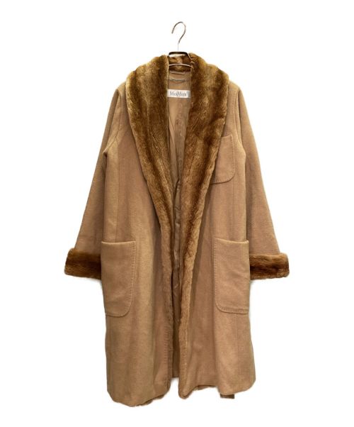 MaxMara（マックスマーラ）MaxMara (マックスマーラ) ガウンコート キャメル サイズ:Mの古着・服飾アイテム