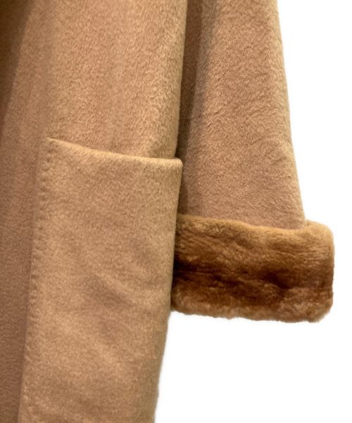 MaxMara（マックスマーラ）MaxMara (マックスマーラ) ガウンコート キャメル サイズ:Mの古着・服飾アイテム