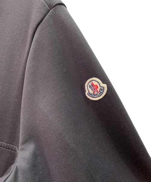 MONCLER（モンクレール）MONCLER (モンクレール) MAGLIA CARDIGAN/ロゴジップパーカー ブラック サイズ:Mの古着・服飾アイテム