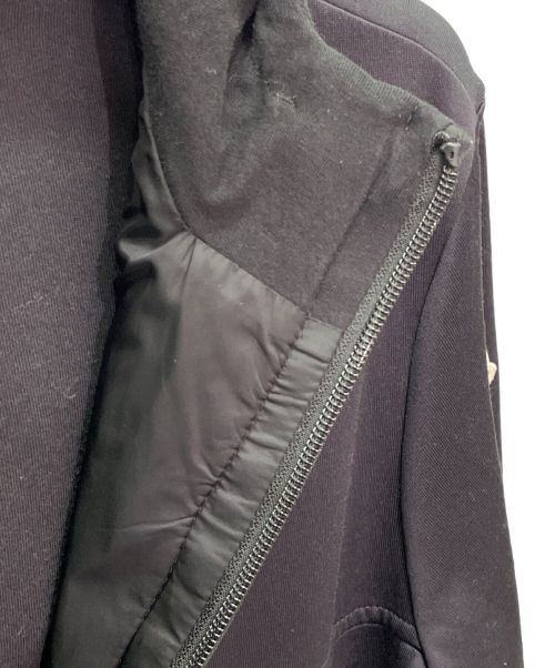 MONCLER（モンクレール）MONCLER (モンクレール) MAGLIA CARDIGAN/ロゴジップパーカー ブラック サイズ:Mの古着・服飾アイテム