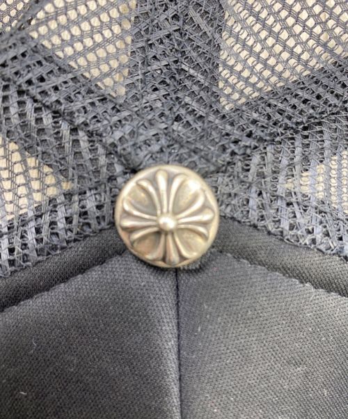 CHROME HEARTS（クロムハーツ）CHROME HEARTS (クロムハーツ) マルチカラークロスメッシュキャップ ブラック サイズ:OS(53-60)の古着・服飾アイテム