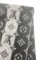 中古・古着 LOUIS VUITTON (ルイ ヴィトン) エシャルプ ストライプマフラー ブラック×グレー サイズ:-：69800円