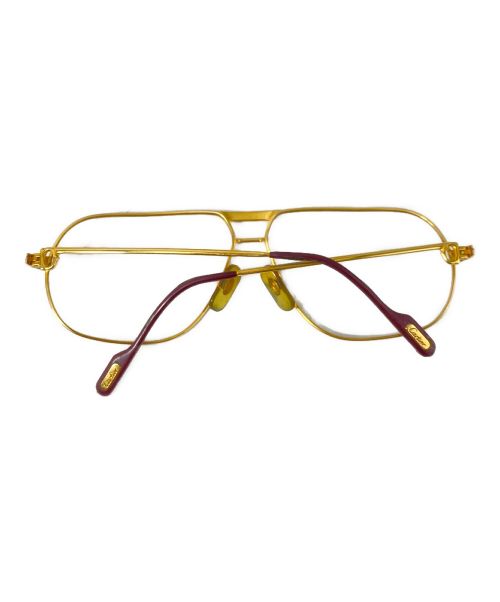 Cartier（カルティエ）Cartier (カルティエ) トリニティヴィンテージサングラス ゴールド サイズ:62□12の古着・服飾アイテム