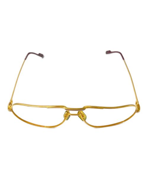 Cartier（カルティエ）Cartier (カルティエ) トリニティヴィンテージサングラス ゴールド サイズ:62□12の古着・服飾アイテム