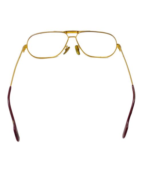 Cartier（カルティエ）Cartier (カルティエ) トリニティヴィンテージサングラス ゴールド サイズ:62□12の古着・服飾アイテム