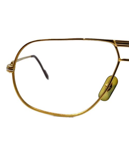 Cartier（カルティエ）Cartier (カルティエ) トリニティヴィンテージサングラス ゴールド サイズ:62□12の古着・服飾アイテム